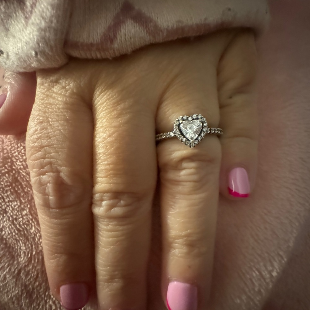 Authentic Pandora Heart Ring